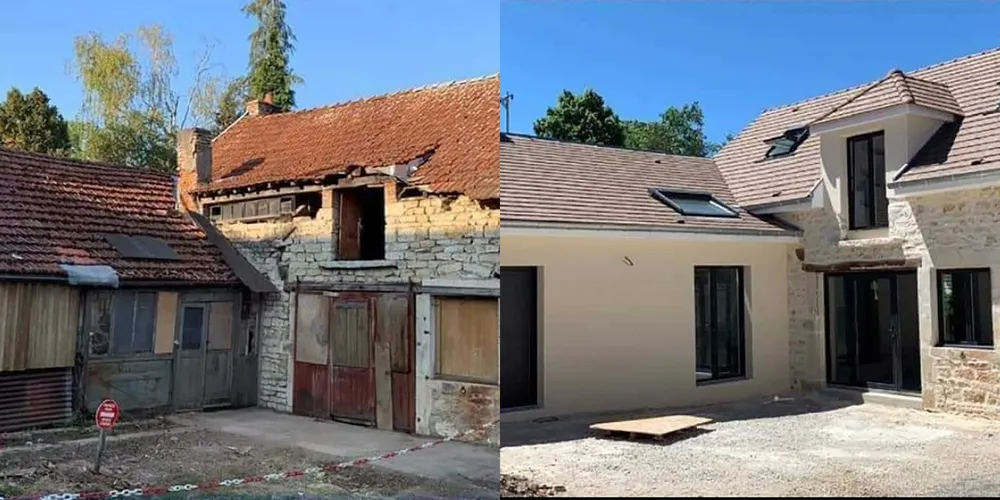 Réfection complète de toiture — chantier Rempart Toiture dans l'Avesnois